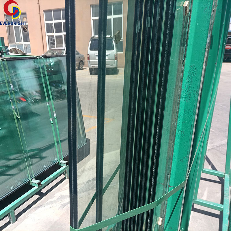 Hot Sale 6.38mm Toughened Glass Tempered Safety Laminated Pvb Laminated Glass For Mall