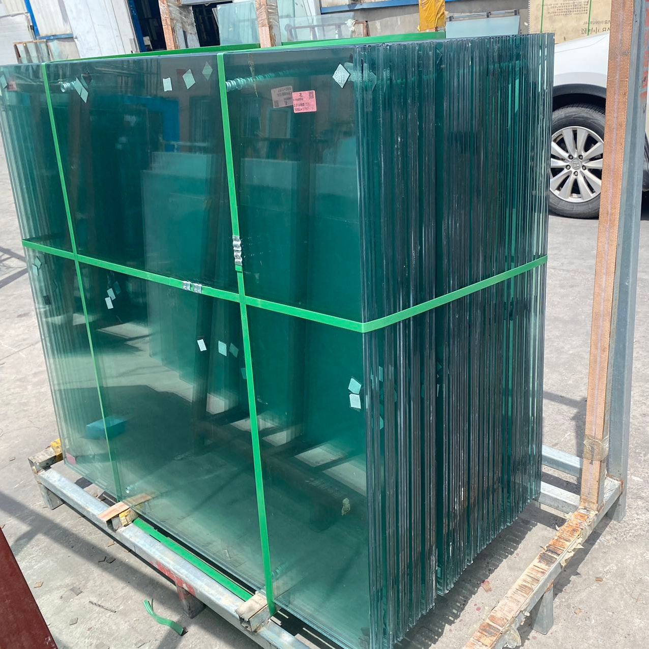 SafetyTempered LaminatedGlass Price Doors and WindowsLaminated Glass Manufacturer Colourful Transparent Laminated Tempered Glass