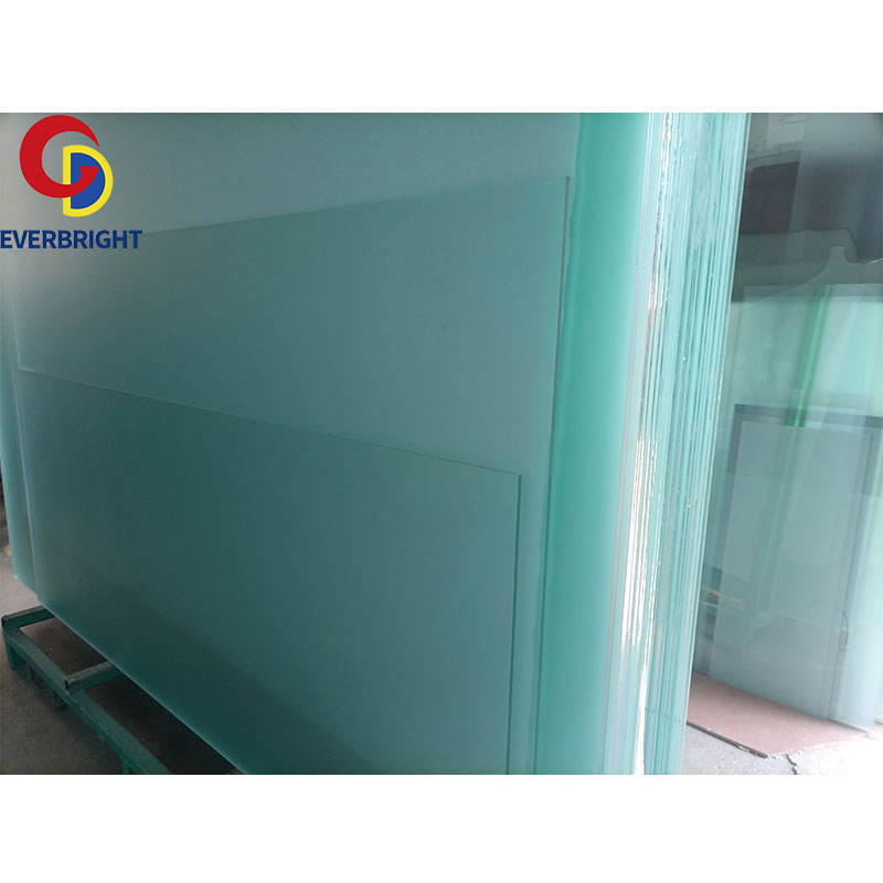 Hot Sale Architectural Tempered Glass High Privacy Ground Tempered Glass Fence Panel