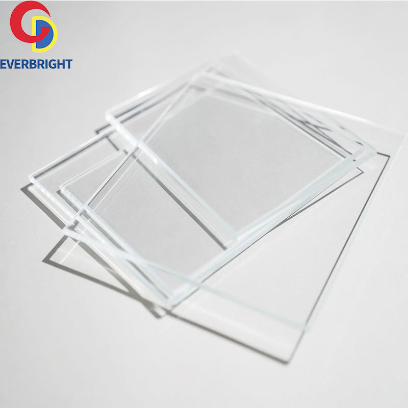 Clear Glass Low Iron Bulletproof Glass Flat Solid for Office Building 3mm-12mm Ultra White Extra White Small Bathroom Window