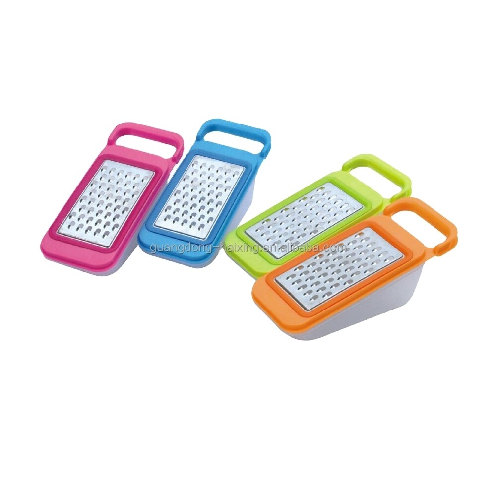 Haixing Plastic grater with container cheese grater