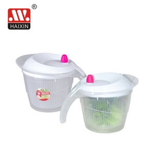 Kitchen Appliance Tools 2.3L Fruit and Vegetable Salad spinner with bowl Plastic Manual Salad Mixer Color Box Packing