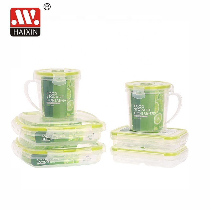 Hot sale BPA Free plastic food storage containers with locks