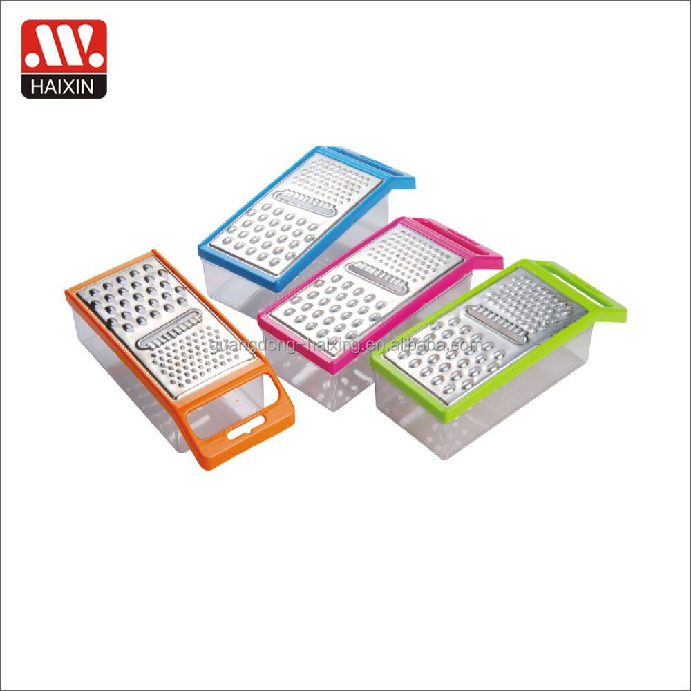 Haixing Plastic grater with container cheese grater