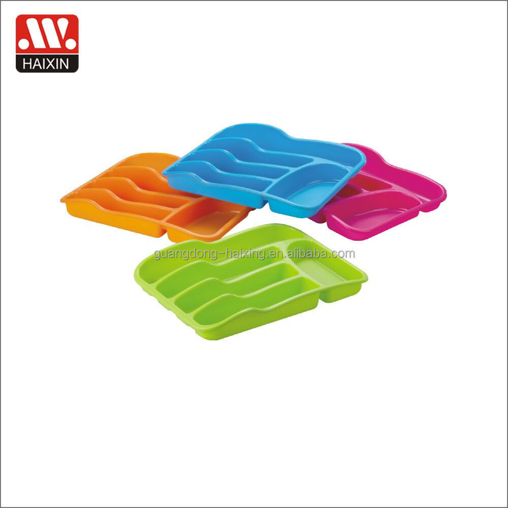 Haixing Plastic Cutlery Tray with printed lid