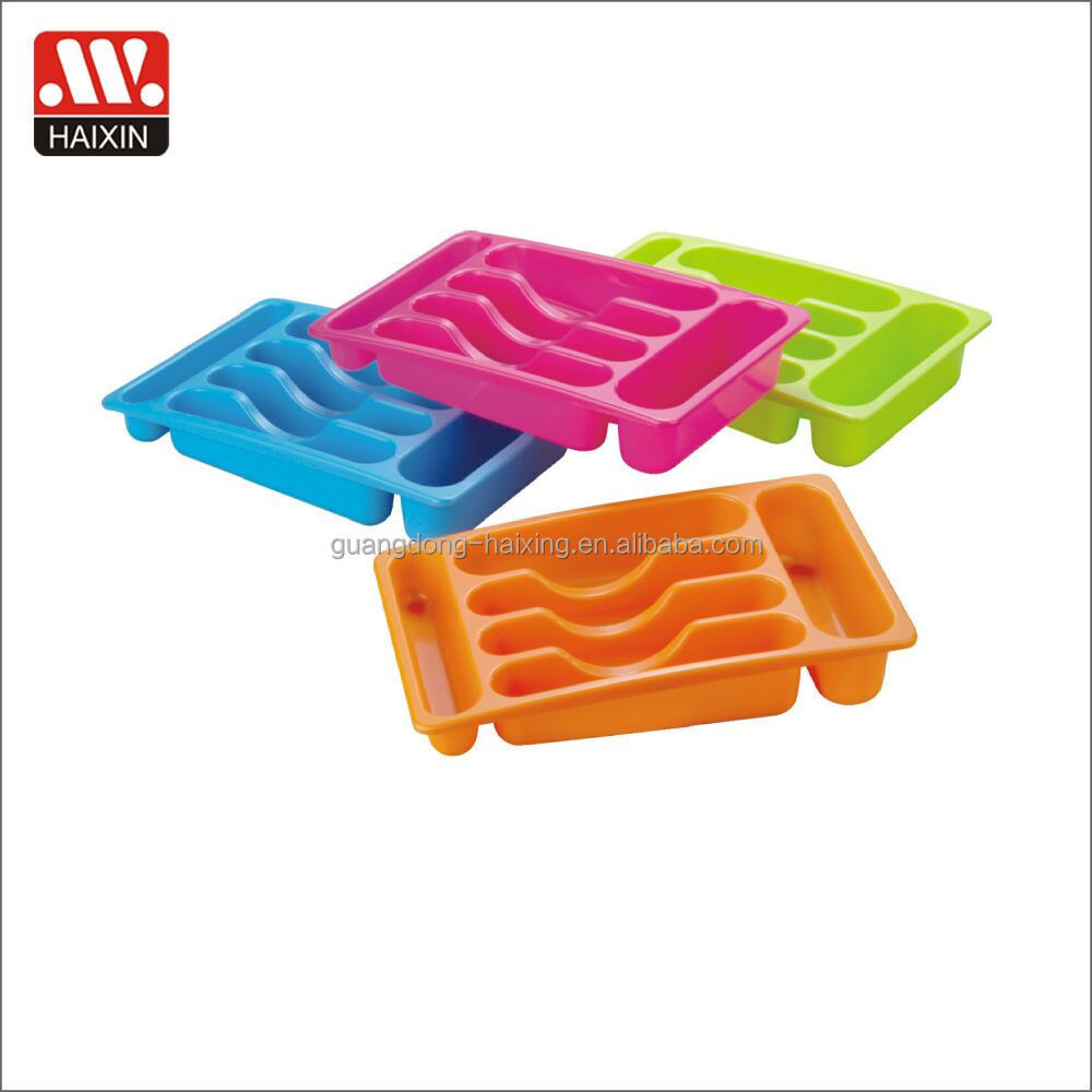 Haixing Plastic Cutlery Tray with printed lid