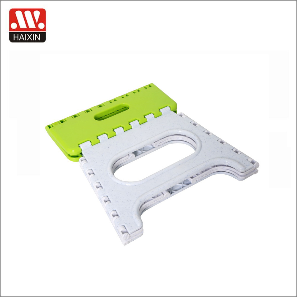 plastic portable folding step stool/chair for travel fishing camping