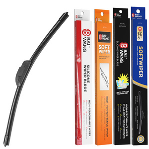 Frameless blade auto parts natural rubber refill car front window windshield wiper blade Au di a3