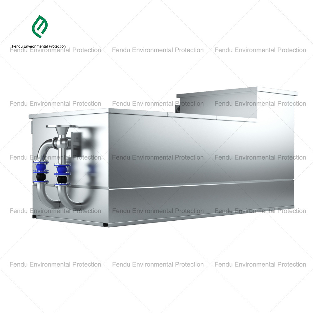 olive oil extraction machine sewage treatment plant Restaurant oil-water separator environmental protection equipment