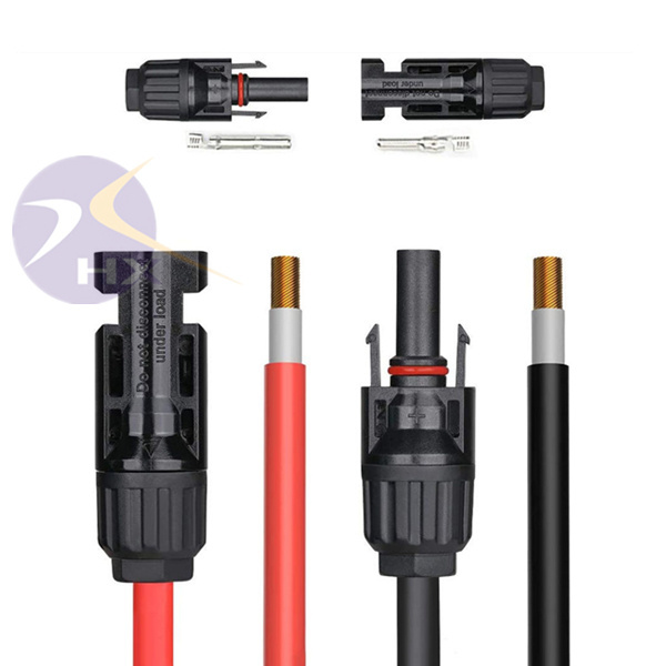 New Product Pv Cables 4mm Solar Panel Wires Solar Connector Tabbing Wires For Solar Cells Solar Cable Mc 4 Shredder plastic