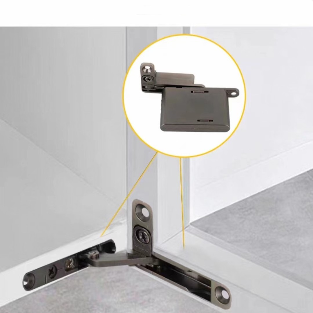 Furniture soft closing two way hydraulic door clamp hinge concealed hinges