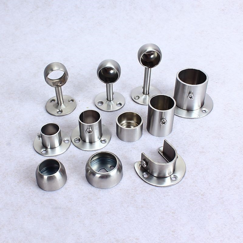 Factory Direct Balcony Stair Glass Balustrade Accessory Handrail Fittings System 304 316 Stainless Steel Railing Accessories