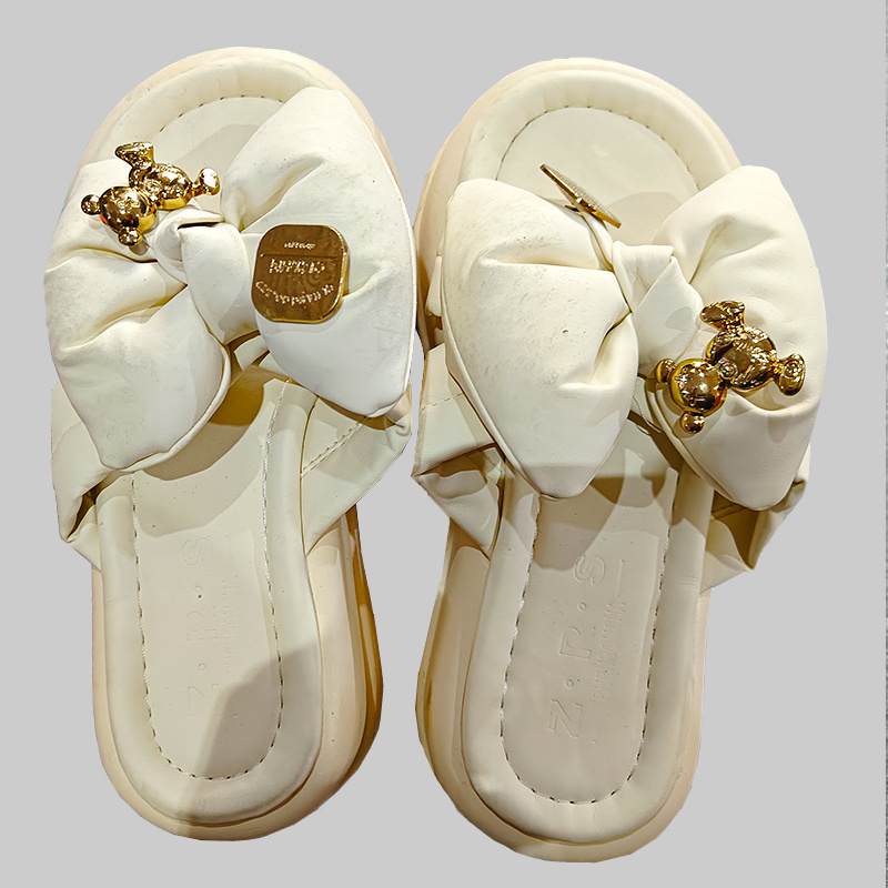 Summer new style used slippers shoes original second hand slippers for wholesale