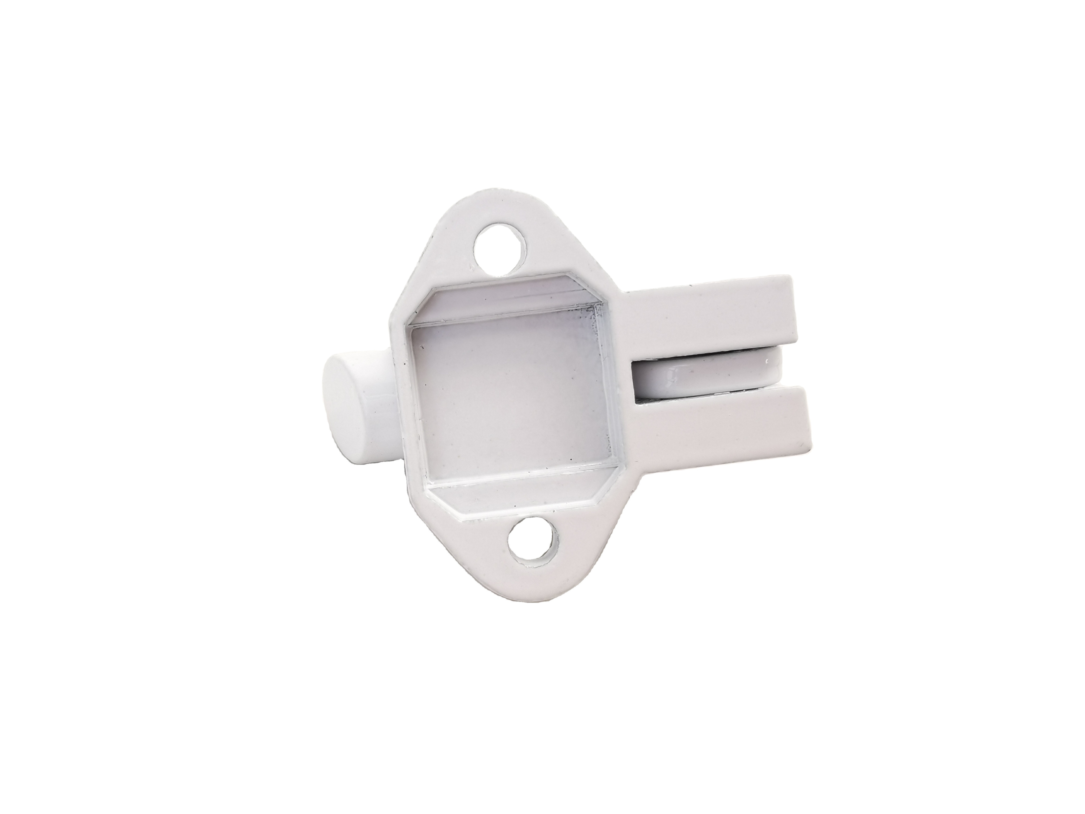 Aluminum Gate Latches Self-Closing Security Window Security Pull Ring Spring Bounce Door Bolt Latch Lock