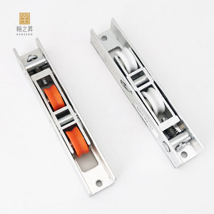 Double Roller pulley for sliding door Heavy Duty Sliding Door track and Wheels Aluminium Sliding Window Roller