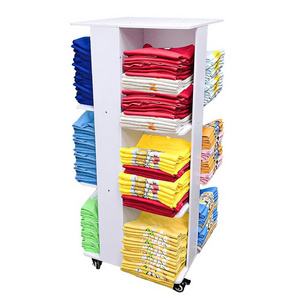 2024 T Shirt Display Racks Garment Display Rack Manufacturers Tshirt Jeans Apparel Display Rack