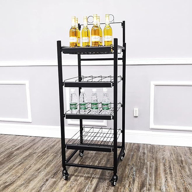 2024 Metal Beverage Pepsi Display Rack For Beverage, Snack And Beverage Display Rack For Retail Store