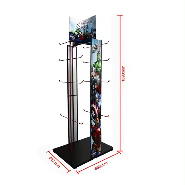 NEW DISPLAY RACKS FOR SCHOOL BAGS, BACKPACK DISPLAY RACK For Retail Store