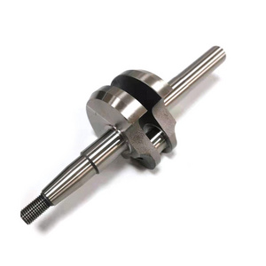 OEM Custom Made Billet Steel Titanium Engine Crank Shaft Machining CNC Grinding Bicycle Motorcycle Crankshaft Making CNC