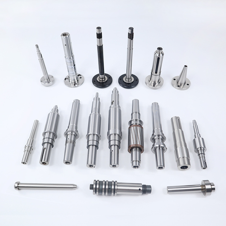 China Supplier Oem Custom Machining Precision Metal Stainless Steel Shaft Gear Main Spindle Motor Eccentric Shaft