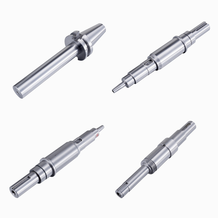 Customized Precision Grinding Step Accessory Spare Part Electric Component Machining Metal Shafting Drive Spindle Axle Shaft