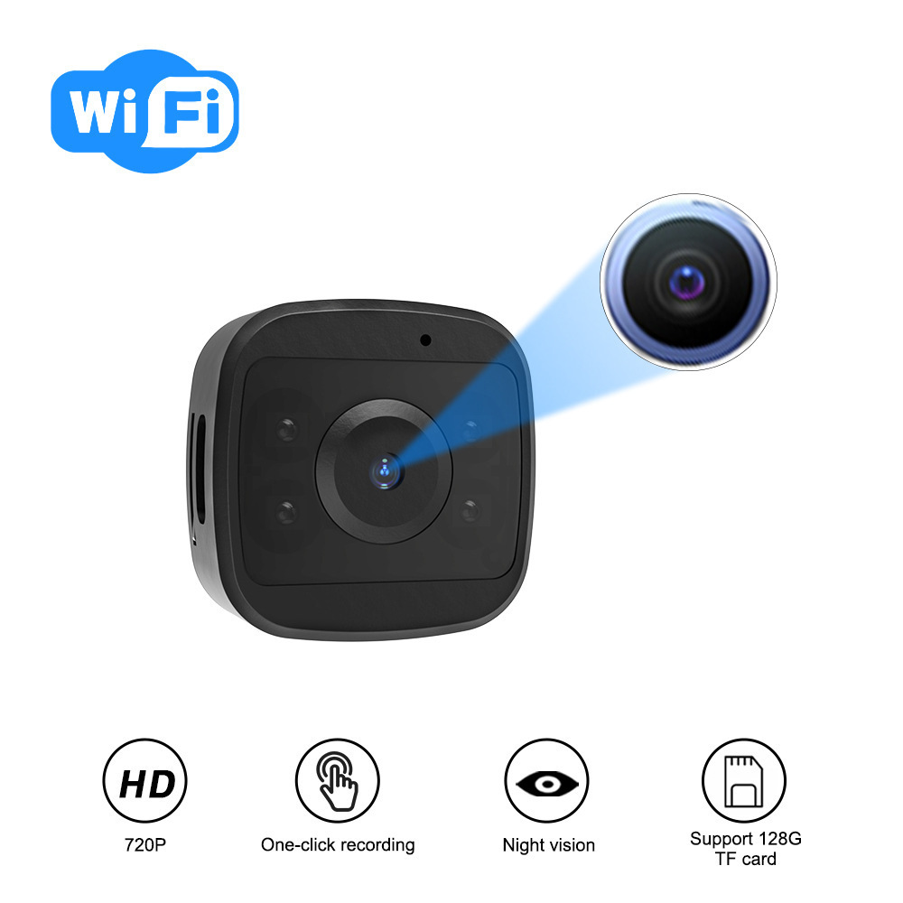 WK15 WiFi Mini Camera Wireless Baby Monitor Indoor Safety Security Surveillance HD Night Vision Camera IP Camera Recorder