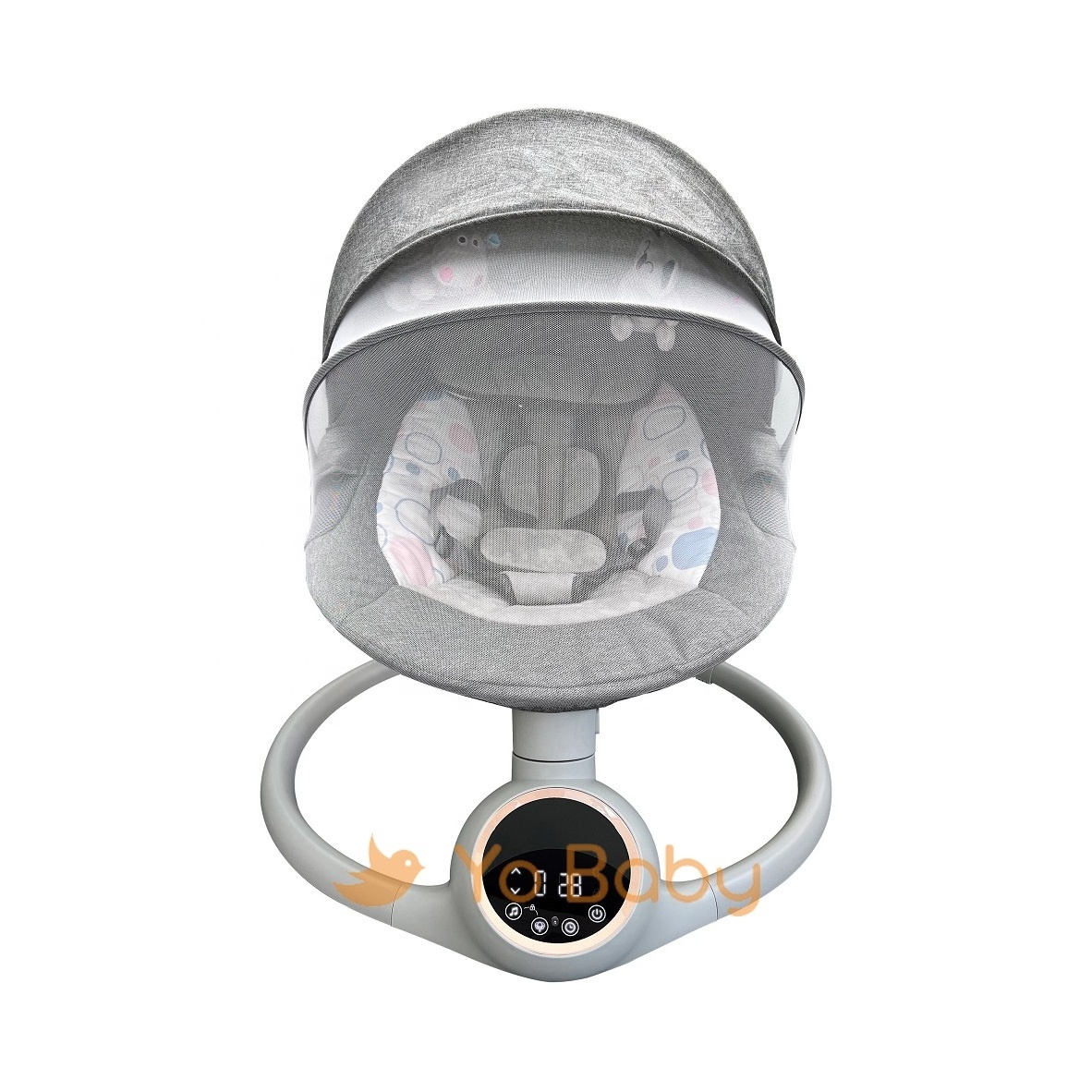 Factory outlet electric rocking cradle baby swing