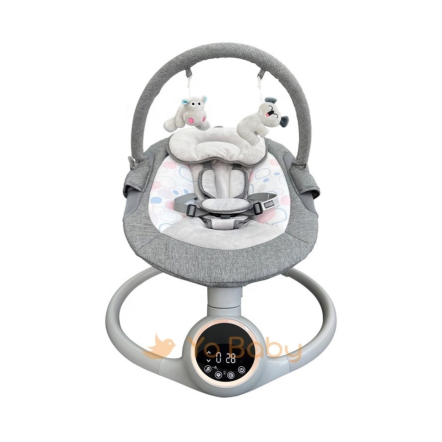 Factory outlet electric rocking cradle baby swing