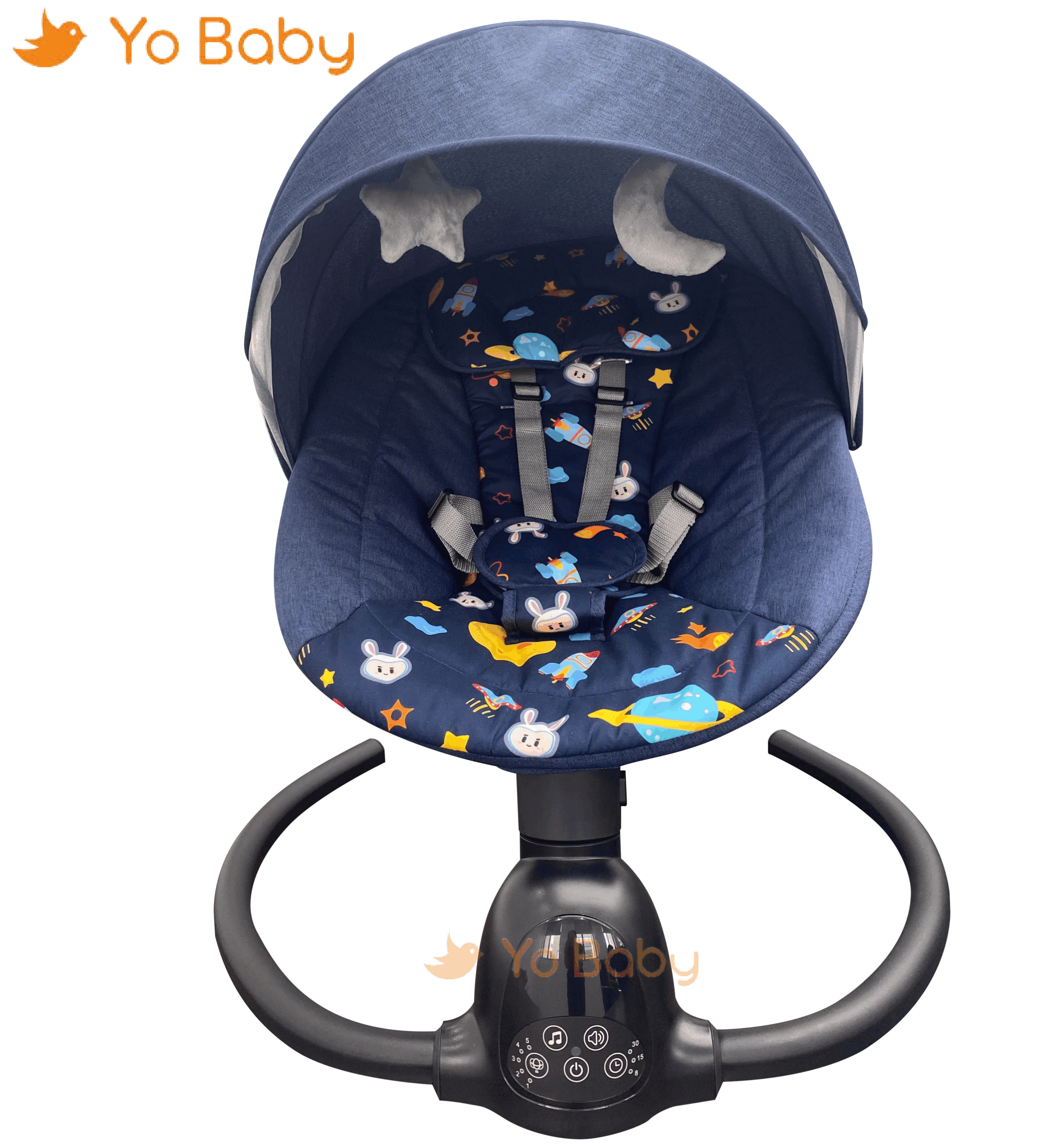 Multi-function electric baby rocking chair cradle baby swing with Music