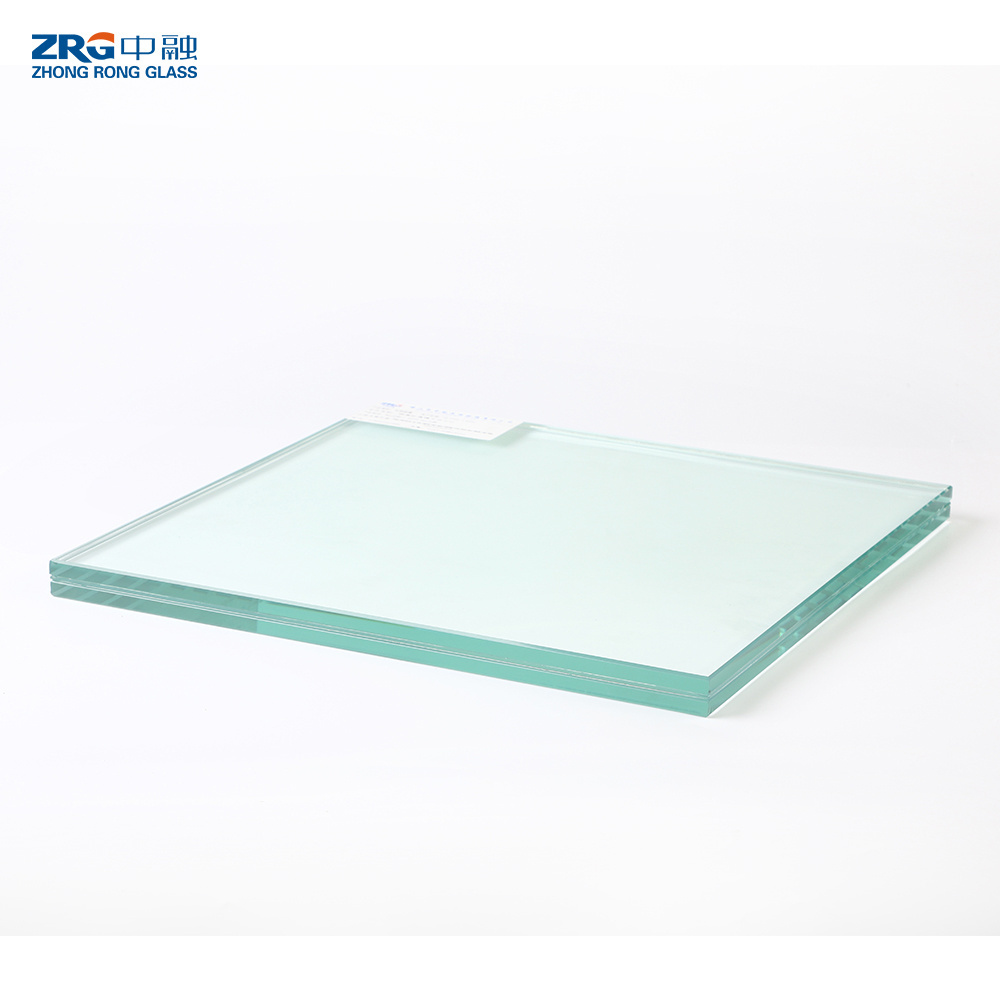 China supplier Wholesale Door Window Balustrade Glass 6mm 8mm 10mm  Clear Building Tempered Laminated Glass