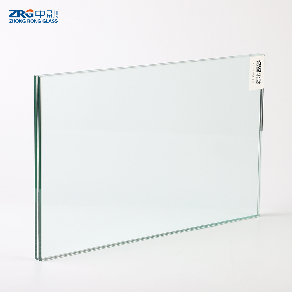 China supplier Wholesale Door Window Balustrade Glass 6mm 8mm 10mm  Clear Building Tempered Laminated Glass