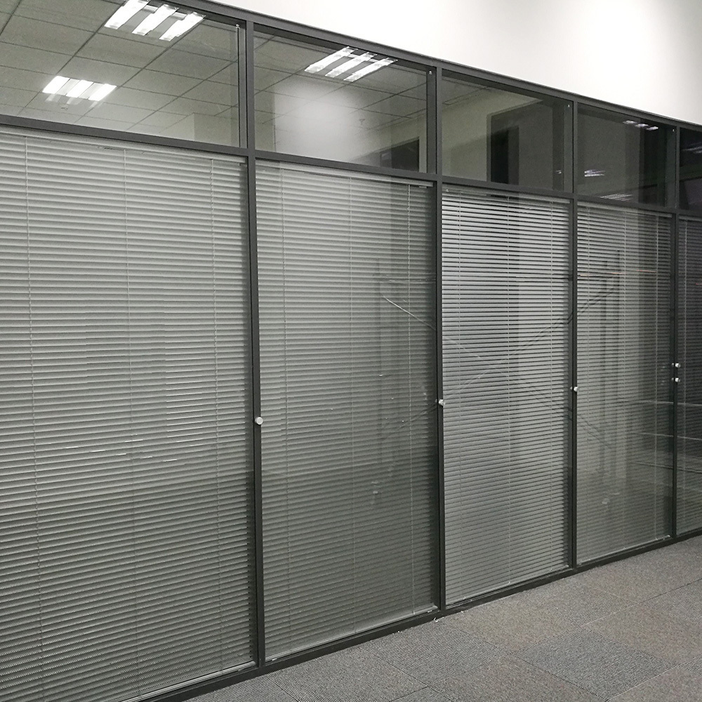 certificated fireproof glass one hour rated for doors and windows office partition wall building exterior