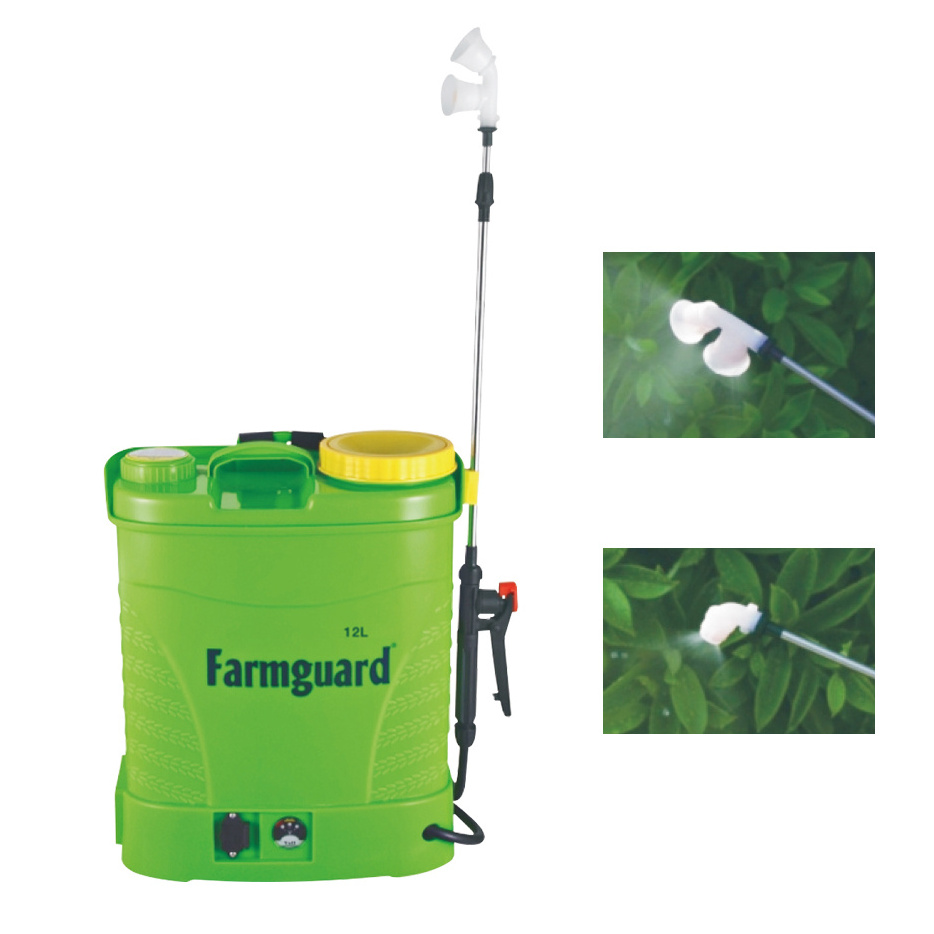 China plastic farm garden weed 12v backpack sprayer