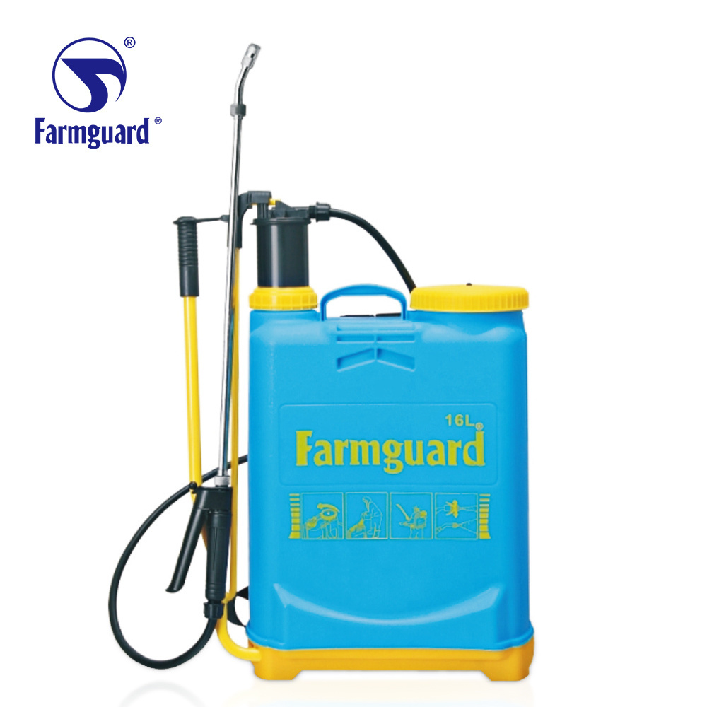 Agricultural Factory Farmguard 16L Knapsack Manual Backpack Pressure Pump Hand Knapsack Sprayer