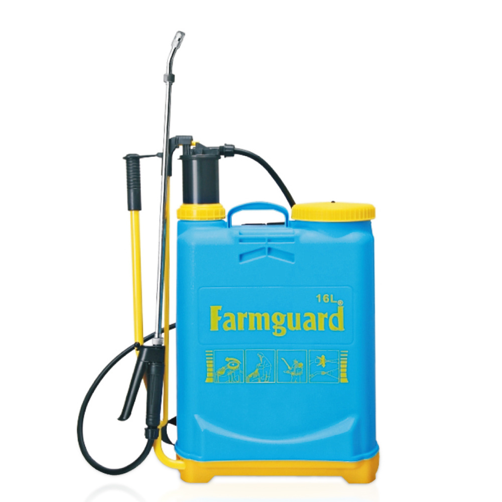 Agricultural Factory Farmguard 16L Knapsack Manual Backpack Pressure Pump Hand Knapsack Sprayer