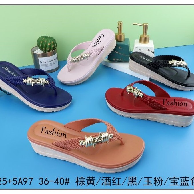 2022 New Model New Designs Flipflops Slippers Anti-slip PVC Flat Slippers for Women