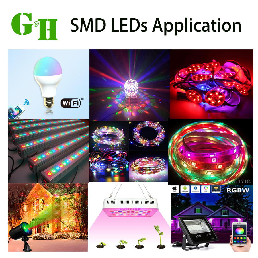 SMD2835 5050 3535 Epistar LED Chip Multicolor Specifications RGB SMD 2835 SMD LED Strip Datasheet Soldering