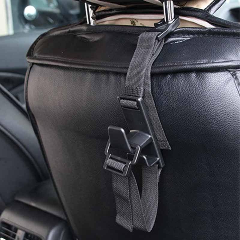 4 pack sets adjustable car back seat headrest hook durable portable multi-purpose car back storage hanging hook