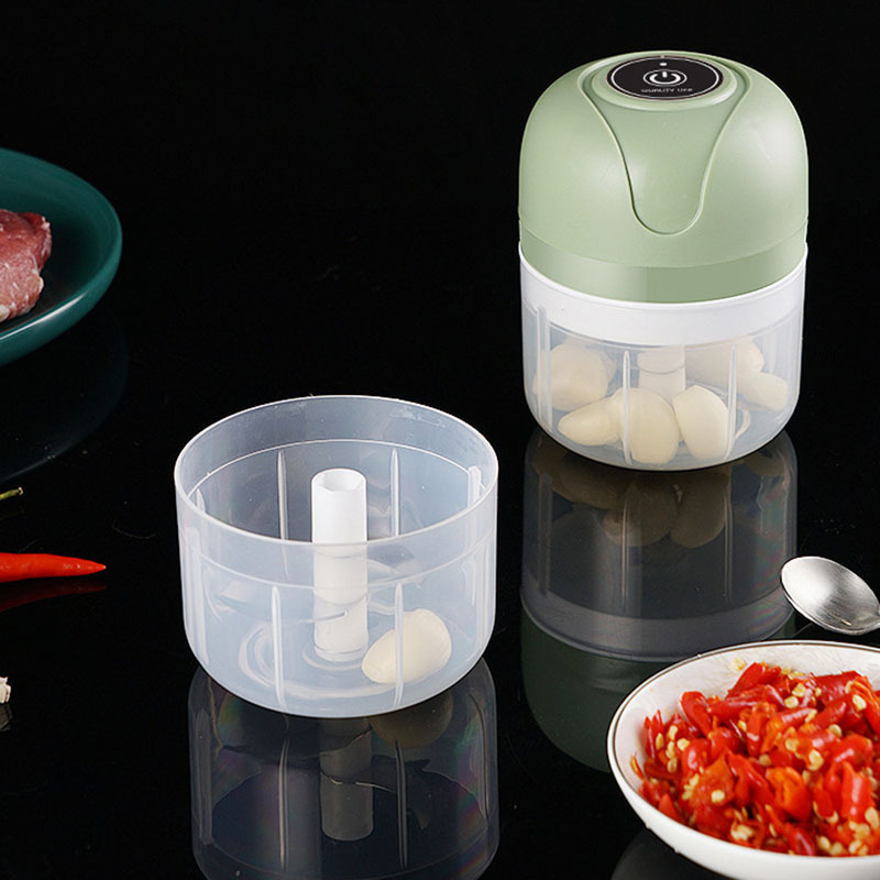 USB rechargeable garlic masher mini electric wireless chili meat grinder household portable small vegetable meat chopper