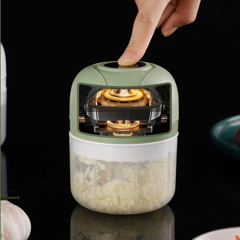 USB rechargeable garlic masher mini electric wireless chili meat grinder household portable small vegetable meat chopper