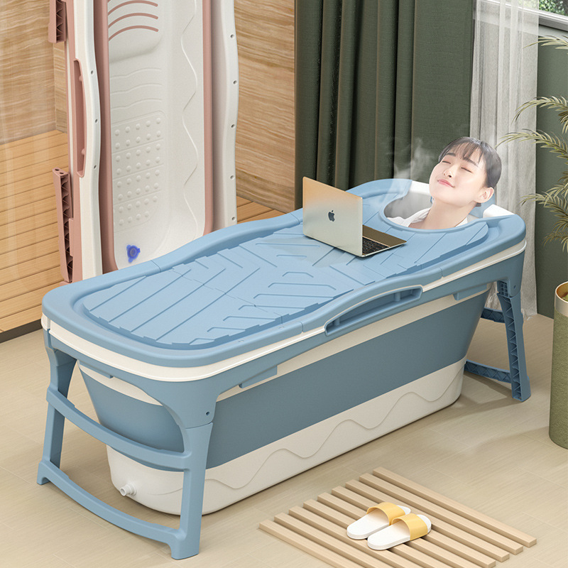 private bathroom dedicated for bathing in winter portable bath tub for adults plastic bath tub with lid