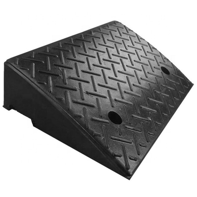 Heavy Duty Rubber Curb Ramp for Loading Dock Bike Driveway Vehicles