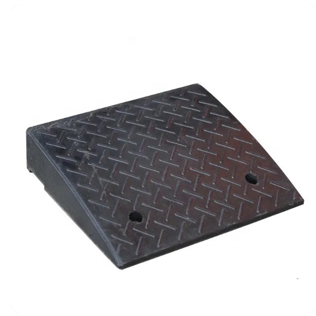 Heavy Duty Rubber Curb Ramp for Loading Dock Bike Driveway Vehicles