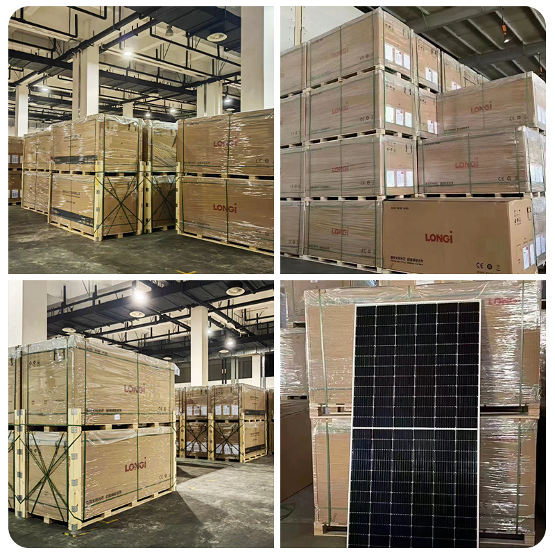 Longi Himo 7 550w Solar Panels 580w Bifacial 560w 565w 570w 575w 585w 590 watts Monocrystalline Silicon Solar Panels Hi-Mo 7