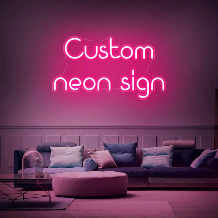 Neon Fast Delivery Acrylic No Moq Design Logo Outdoor Custom Led Light  Neon Sign For Room Birthday Wedding Party Decoration