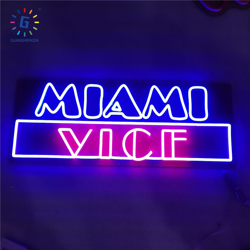 Hot Custom Hello Beautiful neon Signs lights with Dimmable Switch Pink Neon led Sign for Wall Bedroom decor