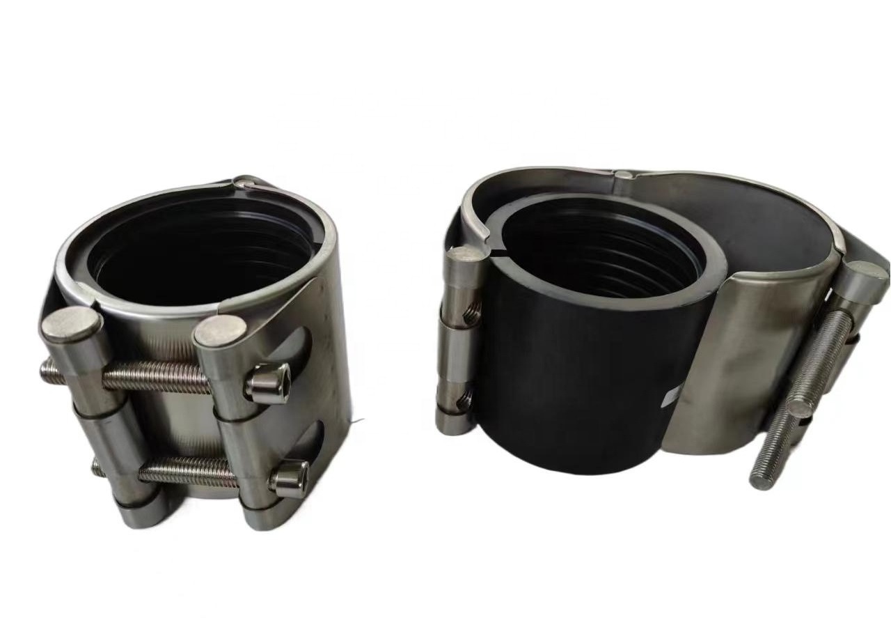 Mechanical Couplings Joint Fitting Hot sale quick pipe Stainless Steel repair clamp high pressure pipe repair clamp