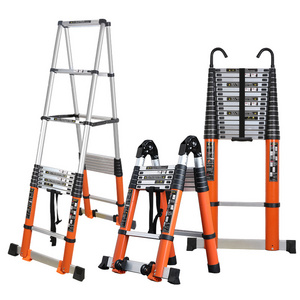 Multipurpose hinge aluminum folding combination ladder scaffold aluminum ladder