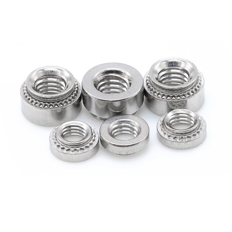 M2 M3 M4 M5 M6 M8 M10 Stainless Steel 304 Press Fit Nut Pressure Rivet Nut Self-clinching Nuts