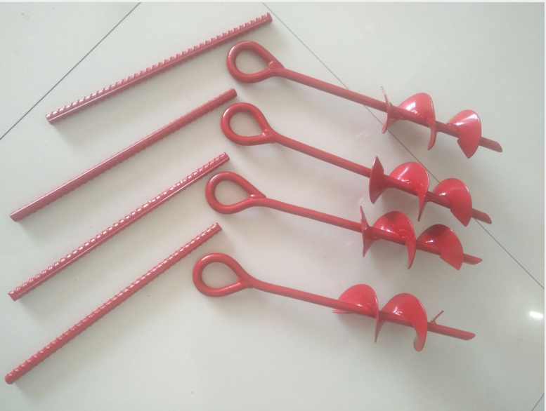 Factory Heavy Duty Galvanized Steel Earth Anchor Stake for Tent